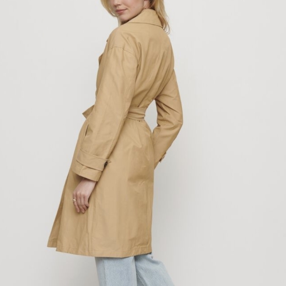 NWT Dynamite Belted Trench Coat - Picture 6 of 10